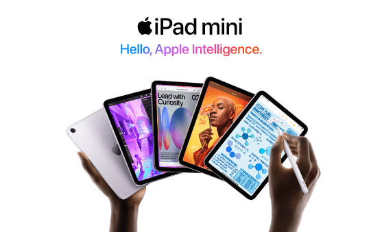 iPad mini with Apple Intelligence, available with Spectrum Mobile.